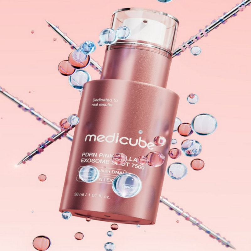 Medicube PDRN Pink Collagen Exosome Shot Ampoule 7500 30ml