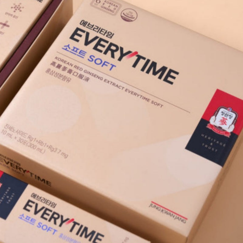 Cheong Kwan Jang Everytime Soft Korean Red Ginseng Extract 10ml X 30 Stick