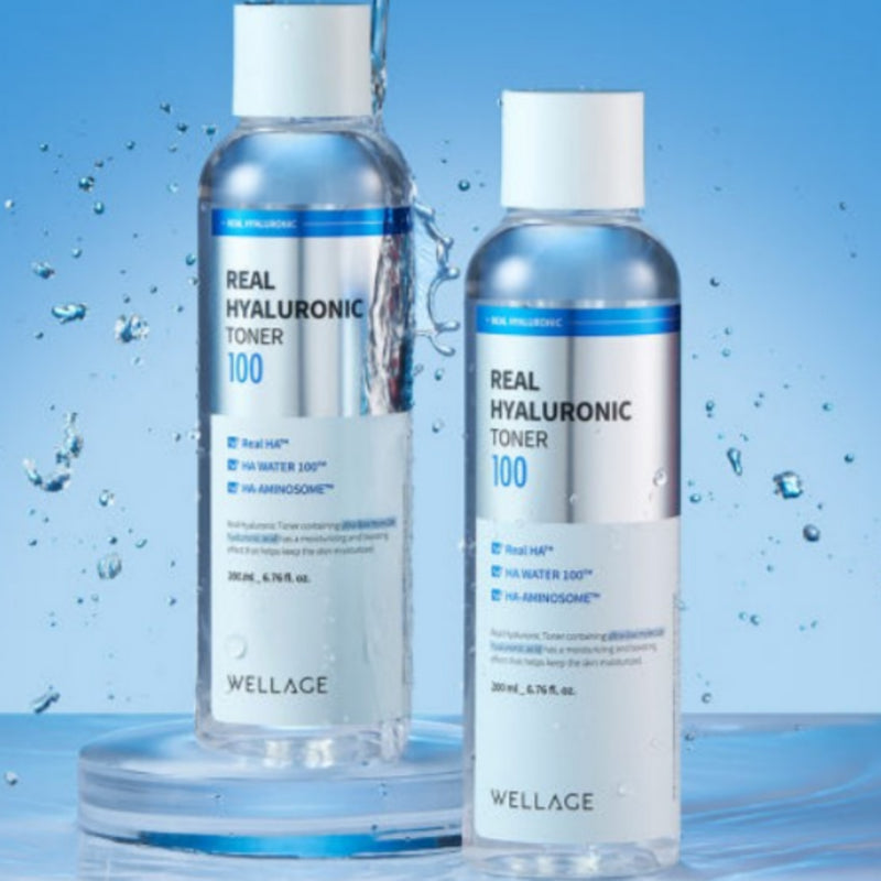 Wellage Real Hyaluronic 100 Toner 200ml