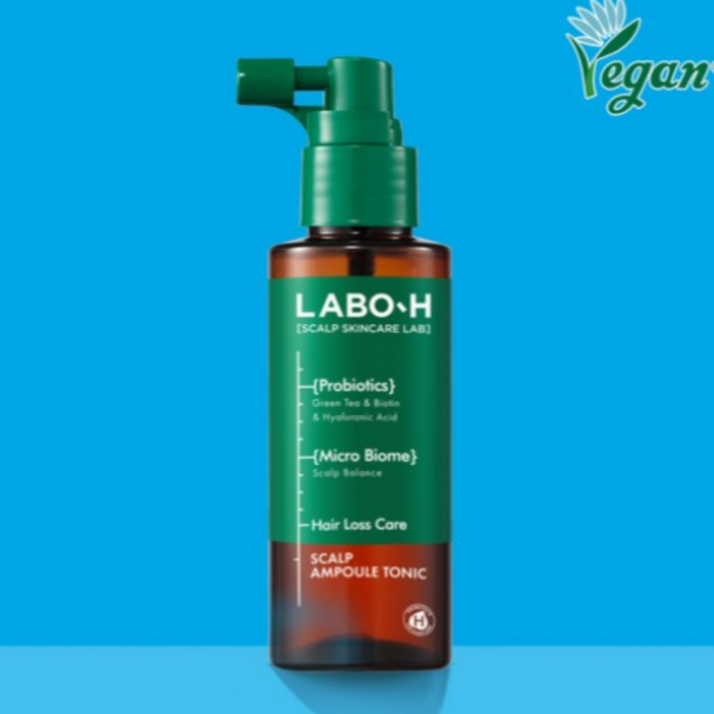 LABO-H Scalp Strengthening Clinic Ampoule Tonic for Hair Loss Relief 100 ml