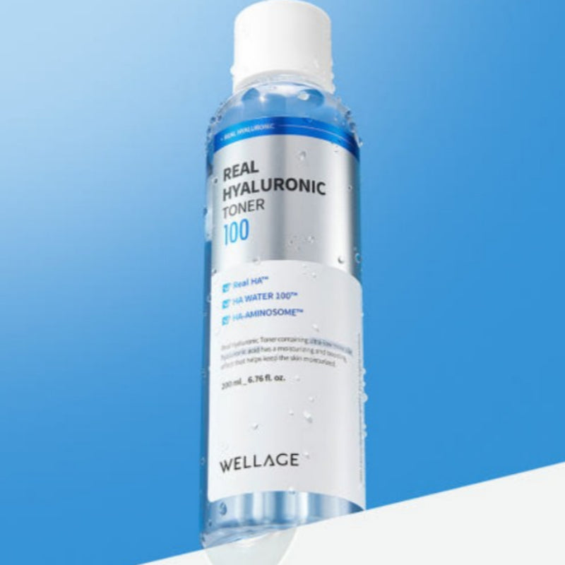 Wellage Real Hyaluronic 100 Toner 200ml