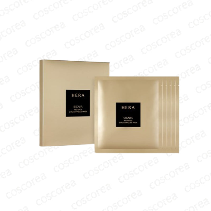 HERA Signia Radiance Gold Ampoule Mask 30mL X 5 ea