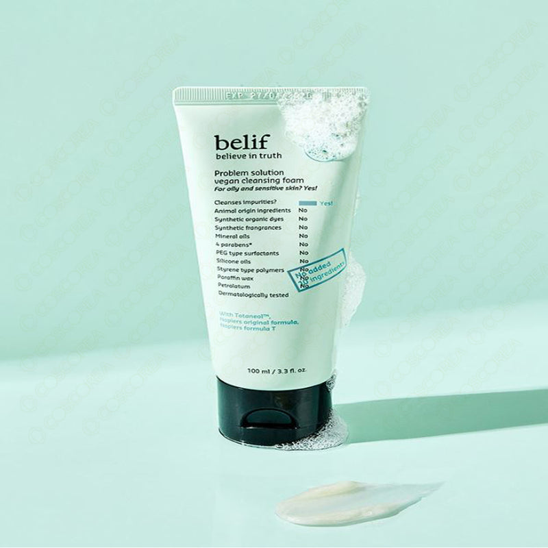 BELIF Problem Solution Vegan Cleansing Foam 100ml