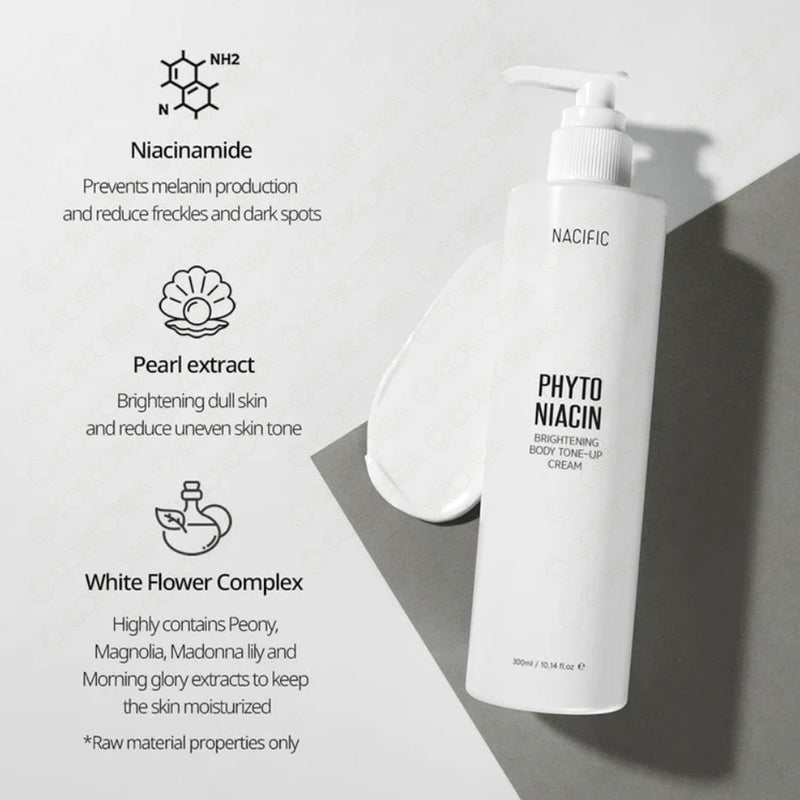 NACIFIC Phyto Niacin Whitening Body Tone Up Cream 300ml