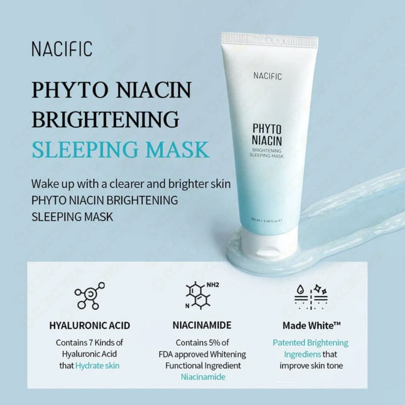 NACIFIC Phyto Niacin Whitening Sleeping Mask 100ml