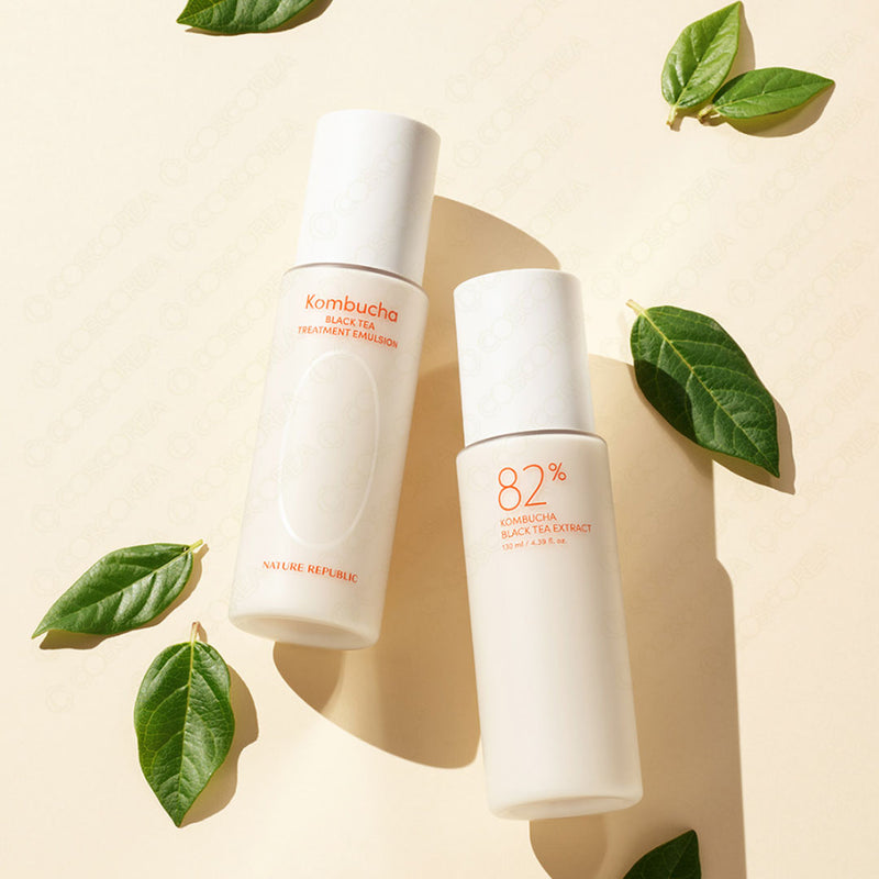Nature Republic Kombucha Black Tea Treatment Emulsion 130ml