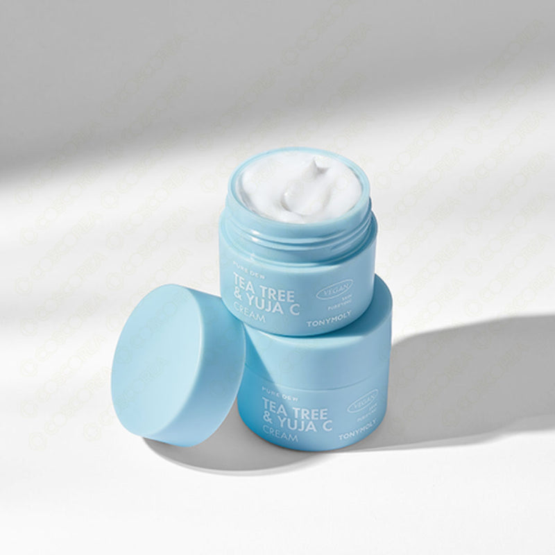 Tonymoly Pure Dew Tea Tree & Yuja C Cream 50ml