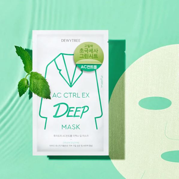 DEWYTREE AC Control EX Deep Mask Sheet 27g x 10 Sheets.