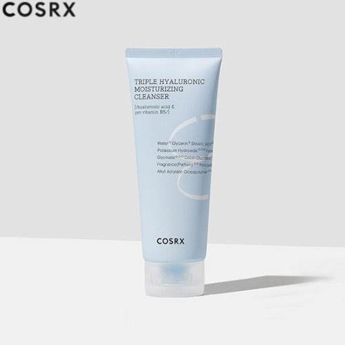 COSRX, COSRX Hydrium Triple Hyaluronic Moisturizing Cleanser 150ml, Hydrium, Triple hyaluronic, Moisturizing cleanser