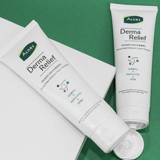 ACNES Derma Relief Moisture Foam Cleanser 125ml.
