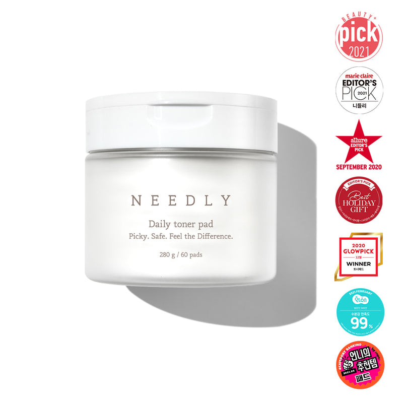 NEEDLY Daily Toner Pad 60ea 280g Korean skincare Kbeauty Cosmetic