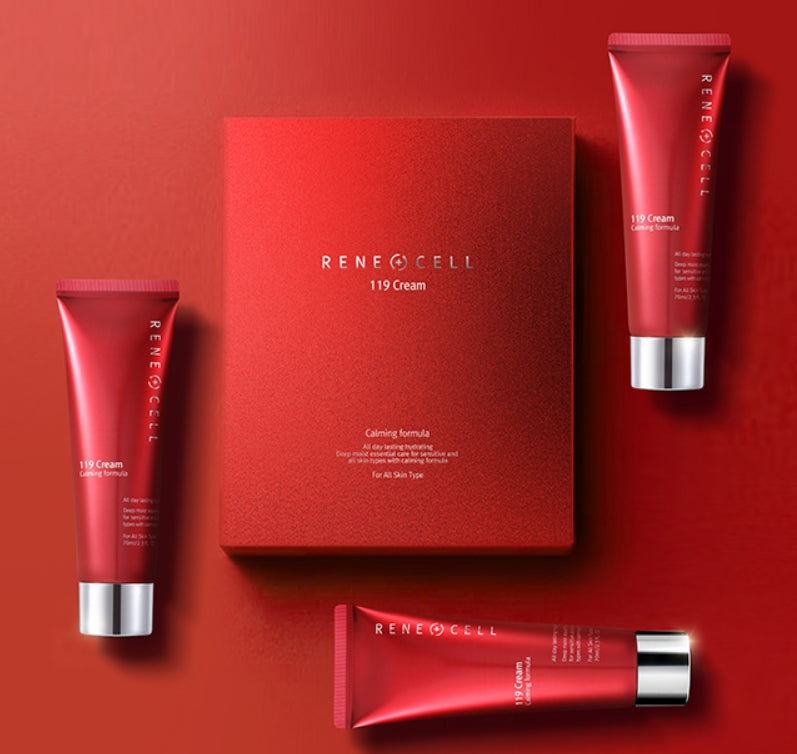 Rene Cell 119 面霜 70ml x 3ea 1 盒 韓國護膚 Kbeauty 化妝品