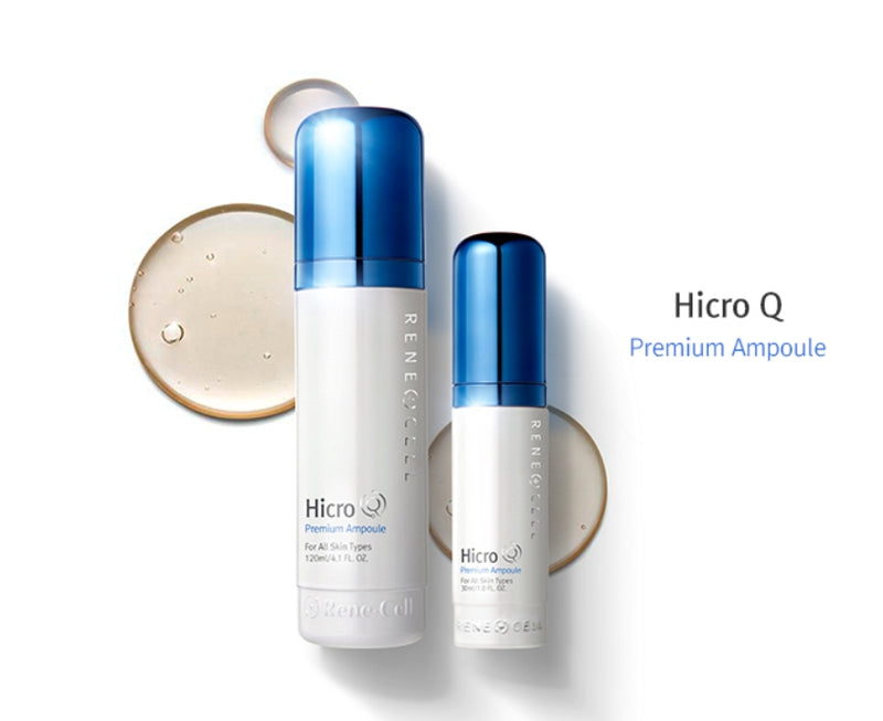 Rene Cell Hicro Q Premium Ampoule 120ml + 30ml Set Korean skincare Kbeauty Cosmetics