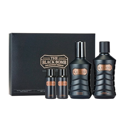 THE FACE SHOP The Black Bomb Toner Emulsion 2 Set.