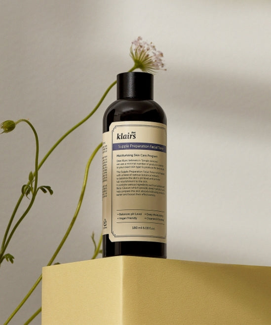 KLAIRS Supple Preparation Facial Toner 180ml Korean skincare Kbeauty Cosmetics