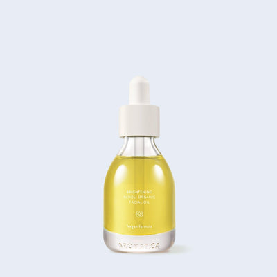 Aromatica, Neroli Brightening Organic Oil, Aromatica Neroli Brightening Organic Oil is made with 100% natural-driven and 99% organic ingredients including 6 kinds of natural essential oils to transform dull, Apply 3-4 drops onto face and neck. Gently pat until fully absorbed, you can add 1-2 drops in combination with your serum or moisturizer, A facial oil that gets back your most beautiful skin glow and finds skin’s unique light to brighten naturally even plain, bare face.