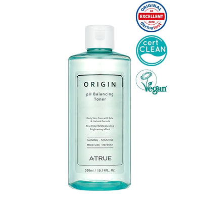 ATRUE, ATRUE Origin ph Balancing Toner, Vegan, Derma Tested, Wet Skin