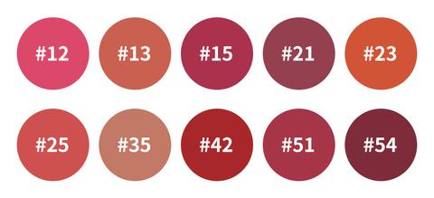 Colors of THE HISTORY OF WHOO Luxury Lipstick 3.5g