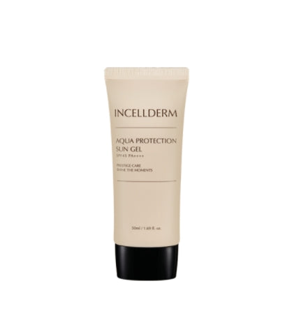 Incellderm, Incellderm Aqua Protection Sun Gel, Aqua, Protection, Sun gel