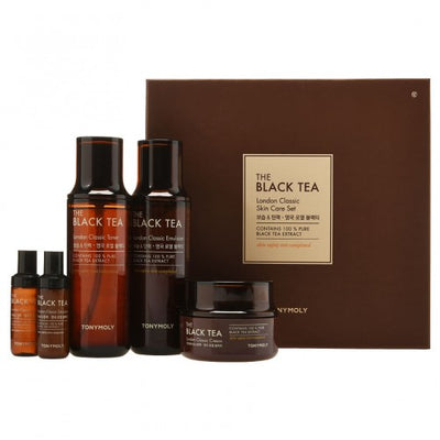 TONYMOLY The Black Tea Skin Care 3 Set.