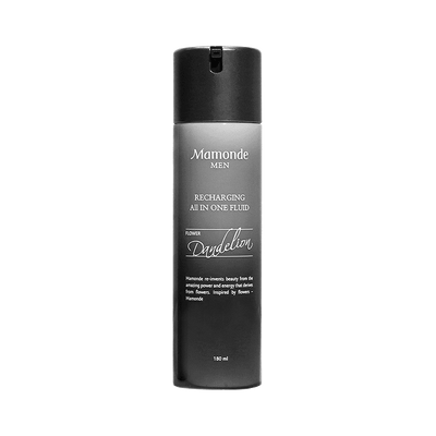 Mamonde Men Recharging All-In-One Fluid 180ml is Toner + Lotion + Essence-type all-in-one fluid that easily solves tired men's skin troubles with innovative formula.