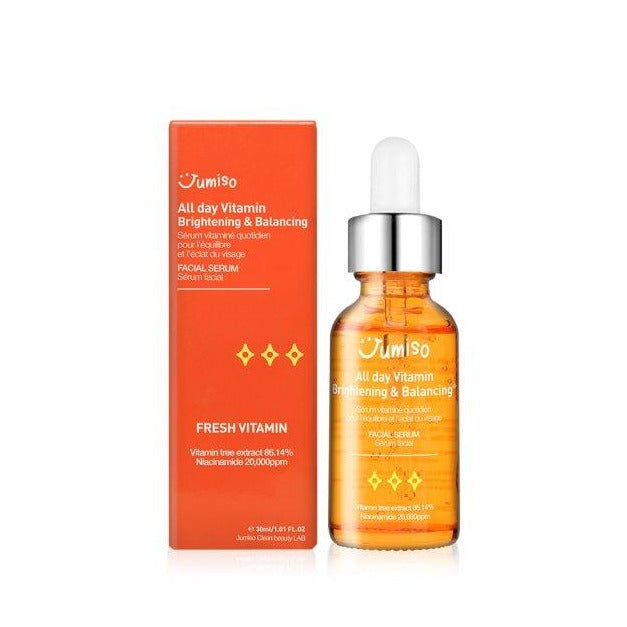 JUMISO All Day Vitamin Brightening & Balancing Facial Serum 30ml Korean skincare Kbeauty Cosmetics