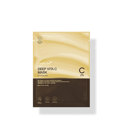 MEDICUBE Deep Vita C Mask Korean skincare Kbeauty Cosmetics