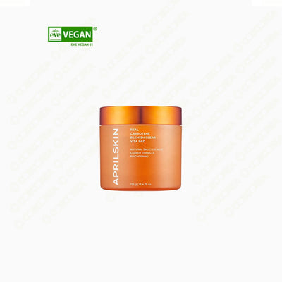 Aprilskin Real Carrotene Blemish Clear Vita Pad 135g.