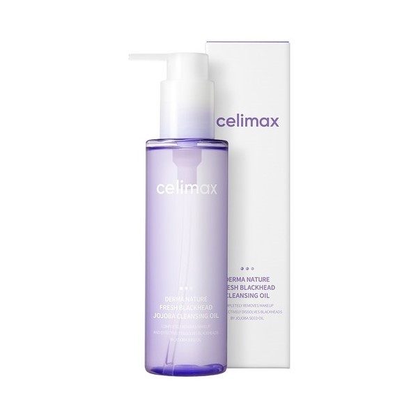 CELIMAX Derma Nature Fresh Blackhead Jojoba Cleansing Oil 150ml.