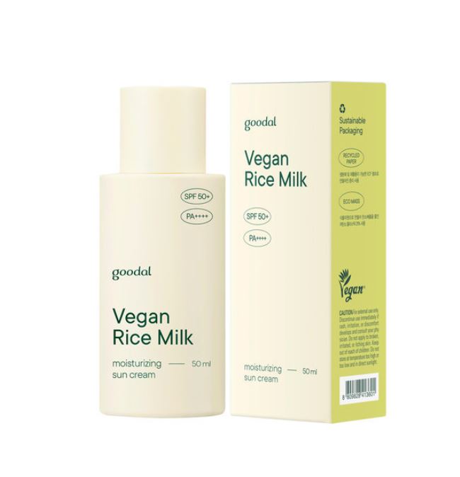 GOODAL Vegan Rice Milk Moisturizing Sun Cream 50ml.