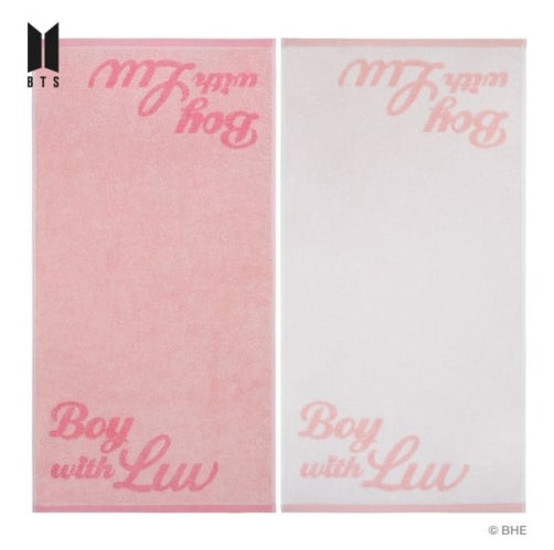 BTS BOY WITH LUV 2 sheets of face towel 170g Korean Kbeauty