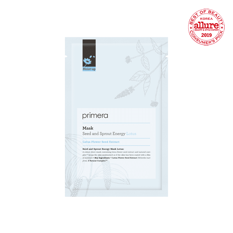 PRIMERA Seed and Sprout Energy Mask Lotus 20ml *5ea.