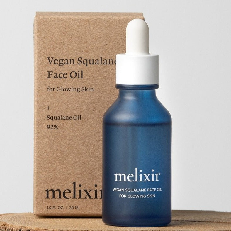 MELIXIR Vegan Squalane Face Oil 30ml Korean skincare Kbeauty Cosmetic