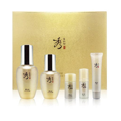 SOORYEHAN Ginseng Ampoule Serum Special 50ml + 30ml Set.