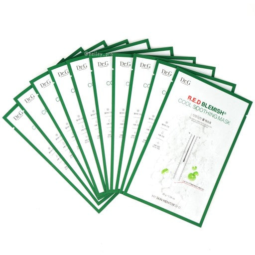 Dr.G Red Blemish Cool Soothing Mask 30ml x 10ea.