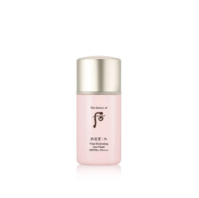 ההיסטוריה של WHOO חיוני לחות נוזל השמש SPF50 + PA +++ 60 מ"ל קוריאנית לטיפוח העור Kbeauty קוסמטיקה