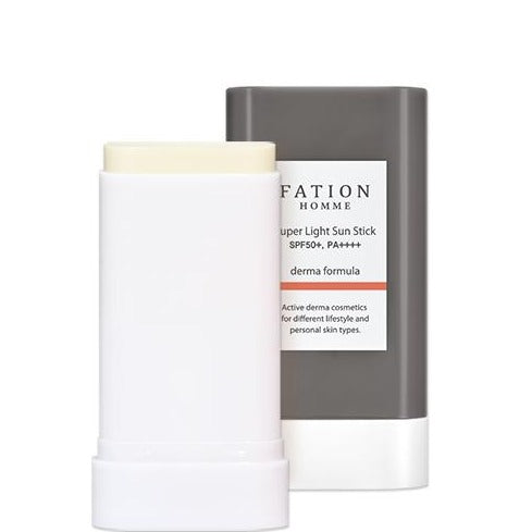 FATION Homme סופר אור שמש מקל 19g קוריאנית טיפוח העור Kbeauty קוסמטיקה