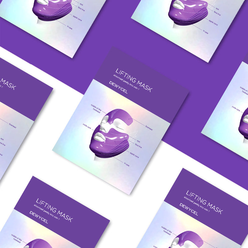 DEWY CEL 7 Lifting Mask Sheet 4sheets.