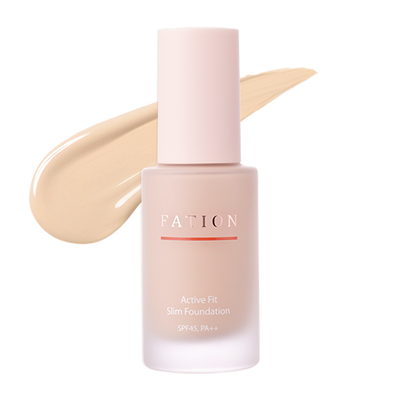 FATION Active Fit Slim Foundation 35ml SPF45 PA++ Korean skincare Kbeauty Cosmetics