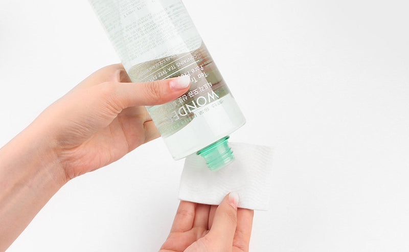 TONYMOLY Wonder Tea Tree Pore טונר טרי 500ml קוריאנית לטיפוח העור קבאוטי קוסמטיקה