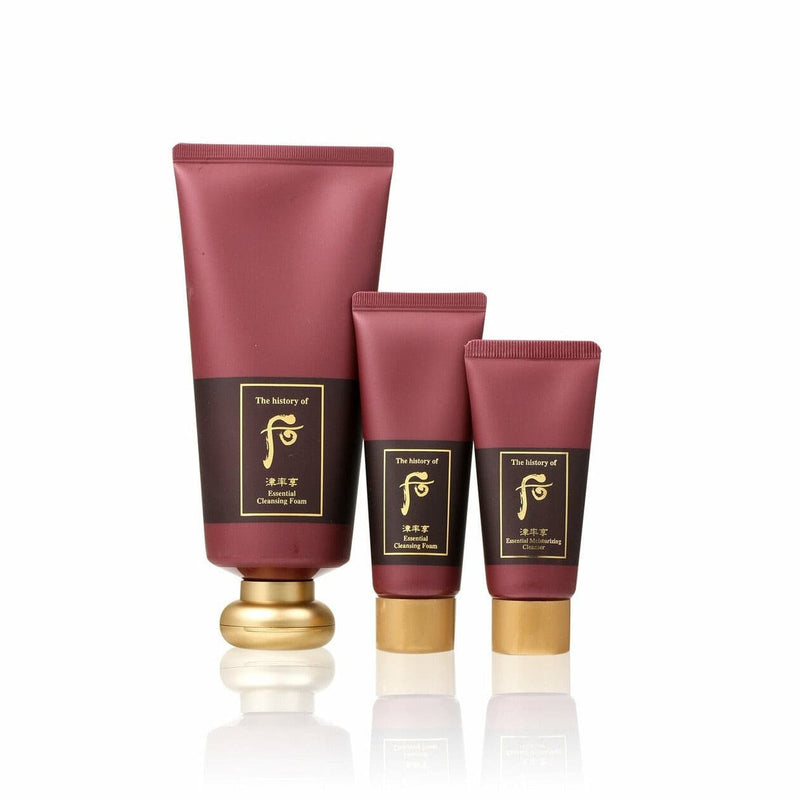 THE HISTORY OF WHOO Essential Cleansing Foam 180ml Special Set.