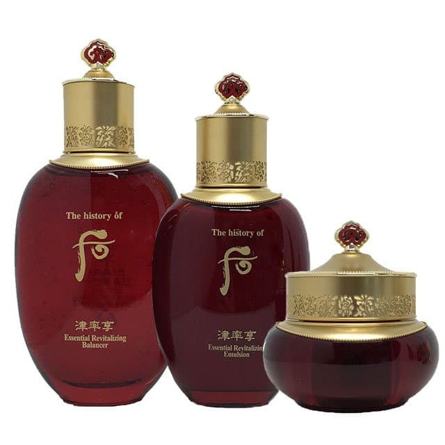 THE HISTORY OF WHOO Jinyul Hyang Anti Aging 3 set.