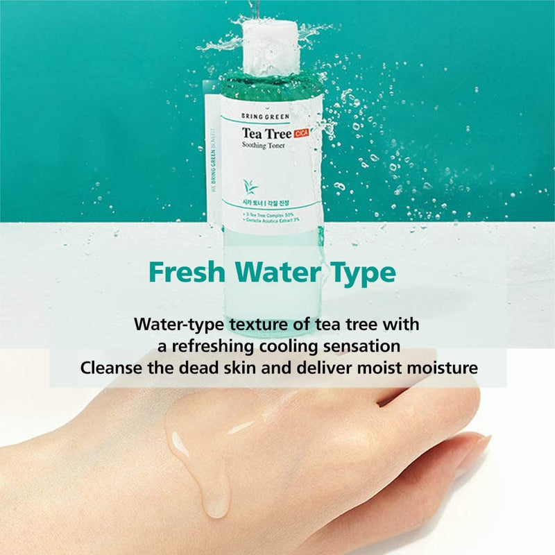 Bring Green Tea Tree Cica Soothing Toner 250ml.