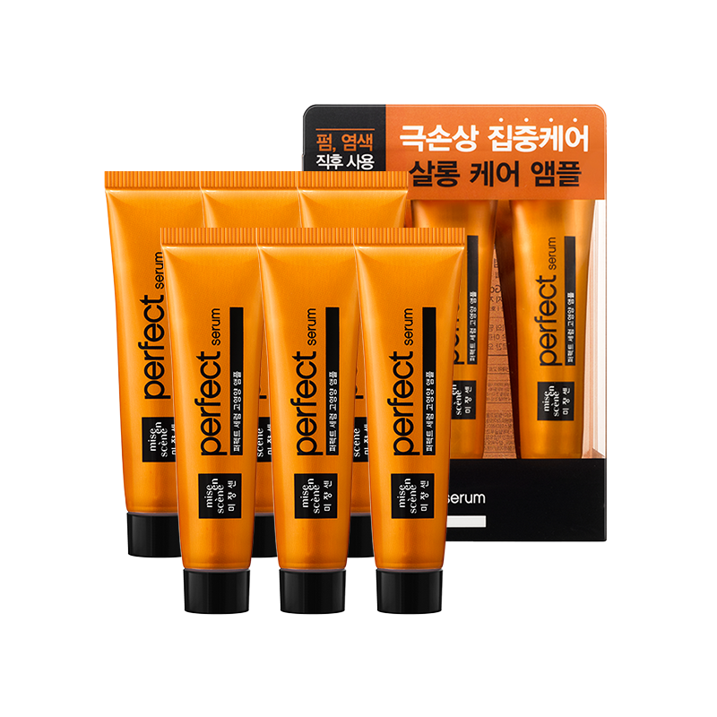 MISE EN SCENE Perfect Serum Ampoule 15ml*6ea Korean haircare Kbeauty Cosmetics
