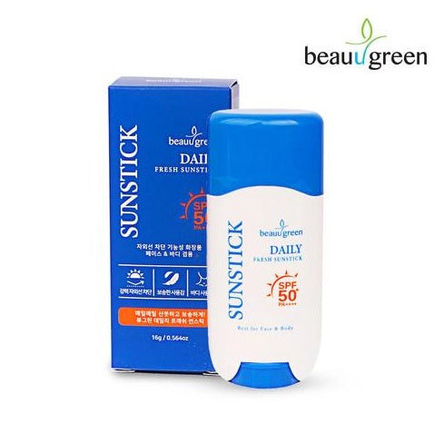 BEAUUGREEN יומי טרי Sunstick 16 גרם טיפוח עור קוריאני Kbeauty קוסמטי
