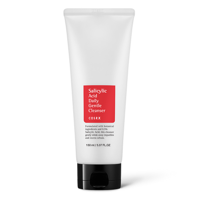 COSRX, COSRX Salicylic Acid Daily Gentle Cleanser 150ml, Salicylic acid, Daily gentle cleanser, Botanical ingredients