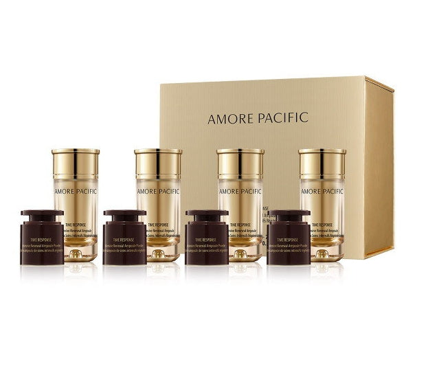 AMOREPACIFIC Time Response Intensive Renewal Ampoule 4 pair Set Anti-a