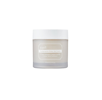 Klairs Fundamental Water Gel Cream 70ml Korean skincare Kbeauty Cosmetics