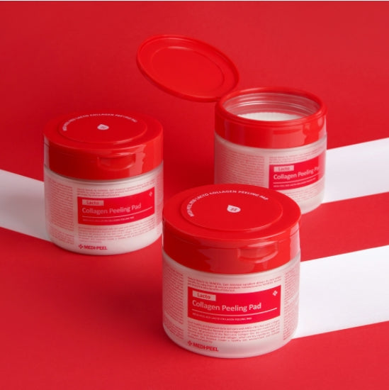 MEDI PEEL Red Lacto Collagen Peeling Pad 270ml*70ea Korean skincare Kbeauty Cosmetics
