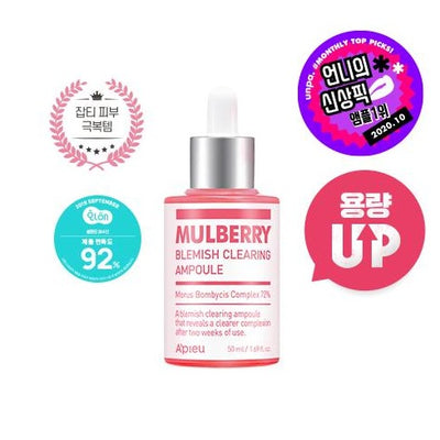 A'PIEU פגם תות פגם אמפולה 50 מ"ל קוריאנית טיפוח עור Kbeauty קוסמטית